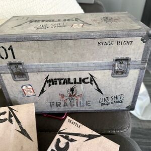 Metallica Live Shit Box Set - Distressed Gray Collector Case